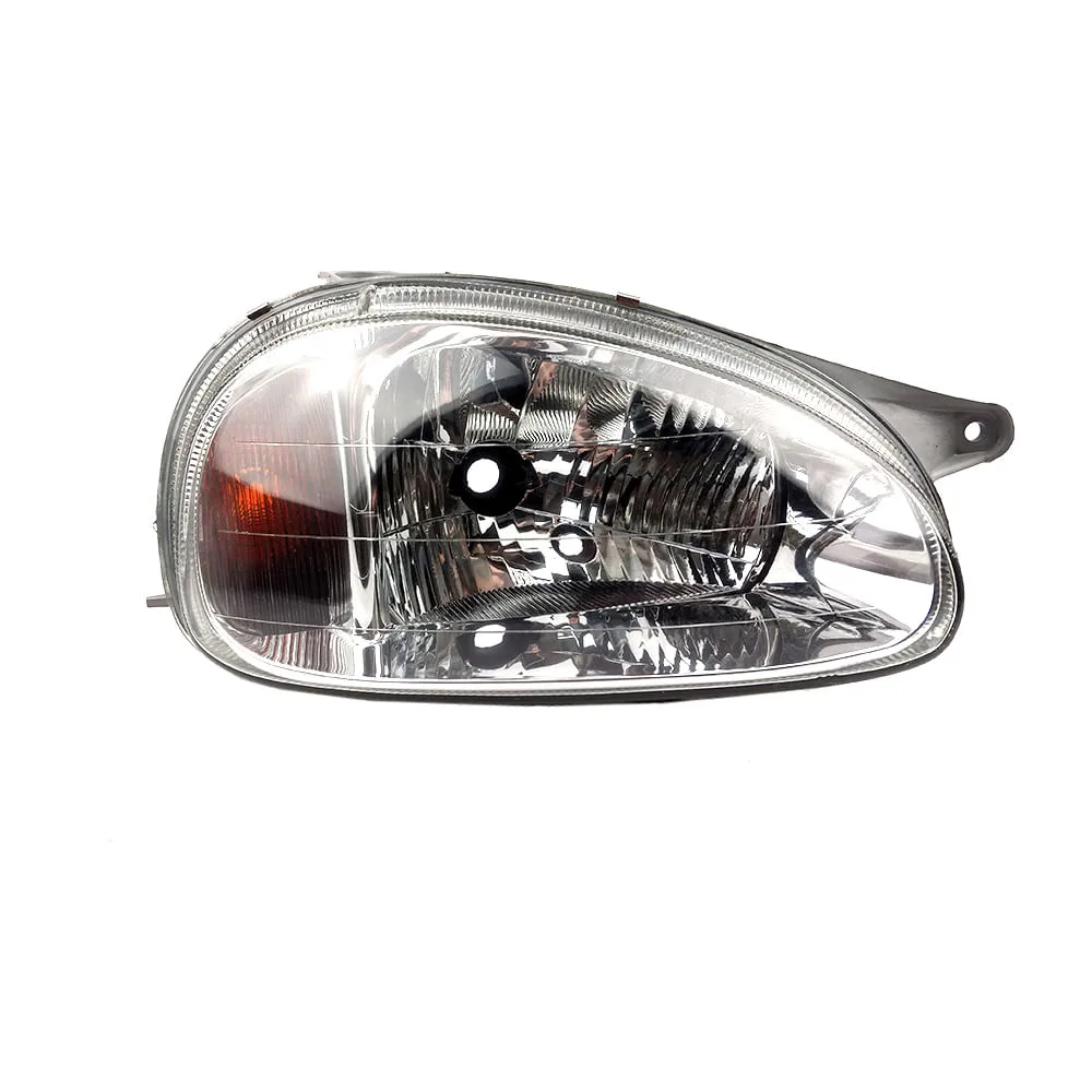Farol Corsa/Sedan/Pick Up/Wagon 2000 LD H4 Carcaça Cinza
