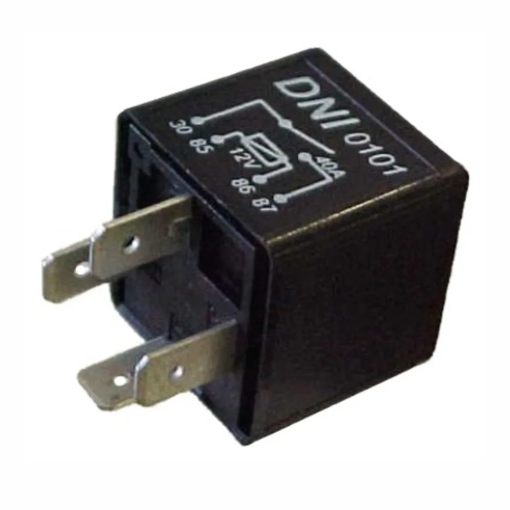 Relé Auxiliar Uso Geral Terminais Invertidos 40A - 12V