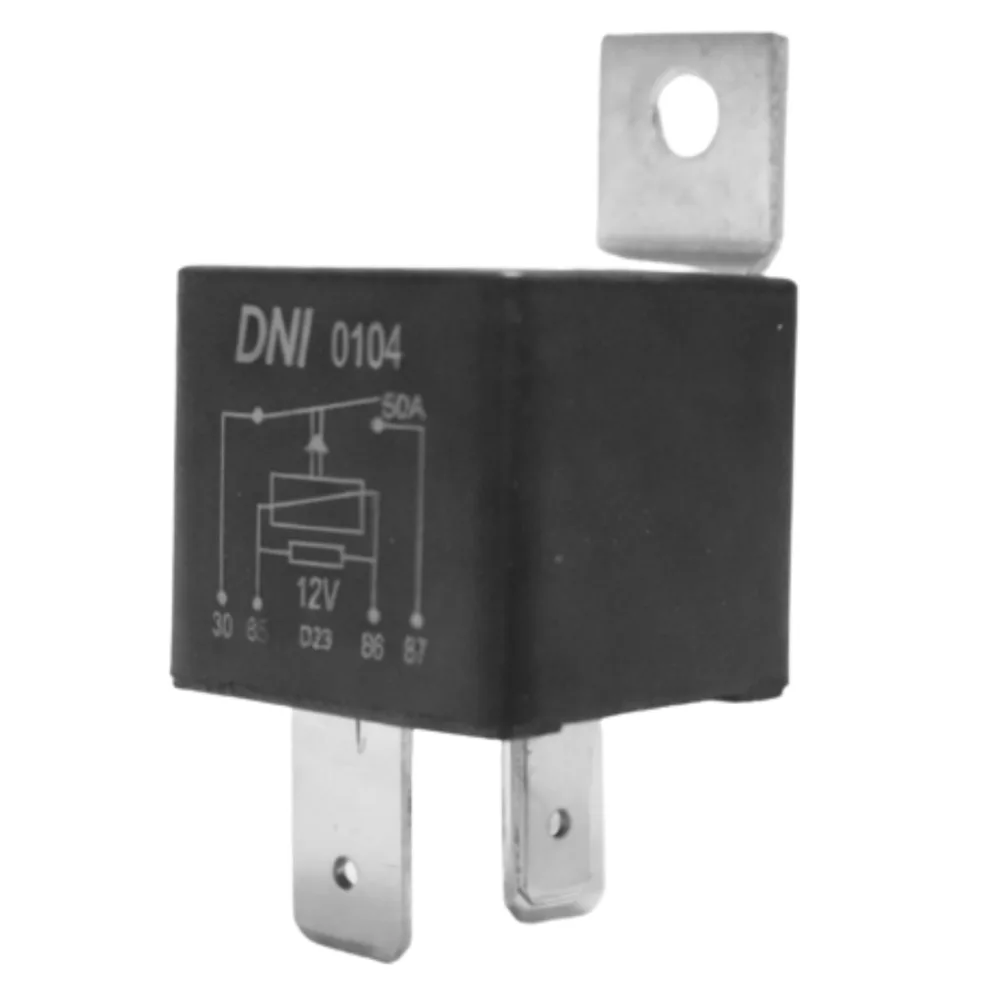 Relé Auxiliar Universal 50A - 12V