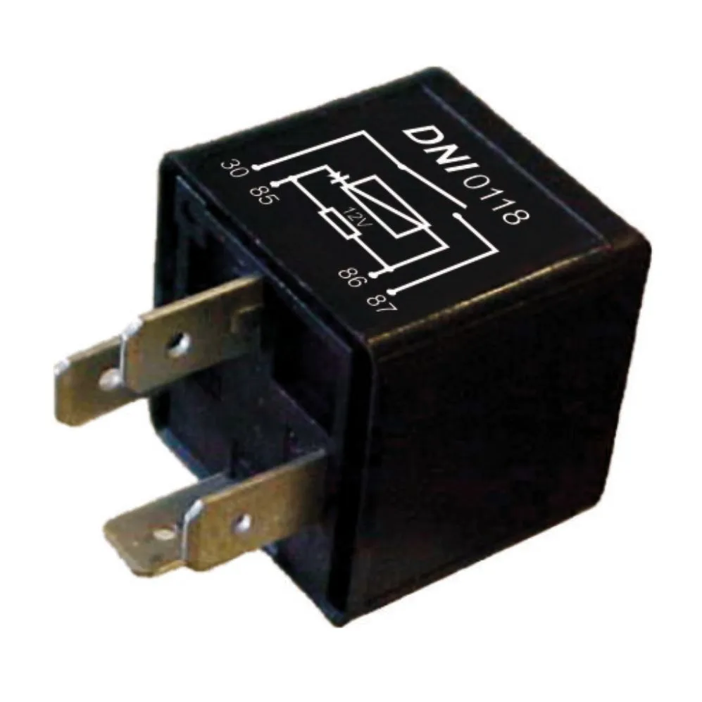 Relé Auxiliar com Diodo e Resistor VW / Ford - 12V