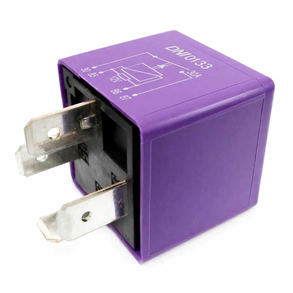 Relé para Injeção Eletrônica 12V / 30A - Terminais Invertidos