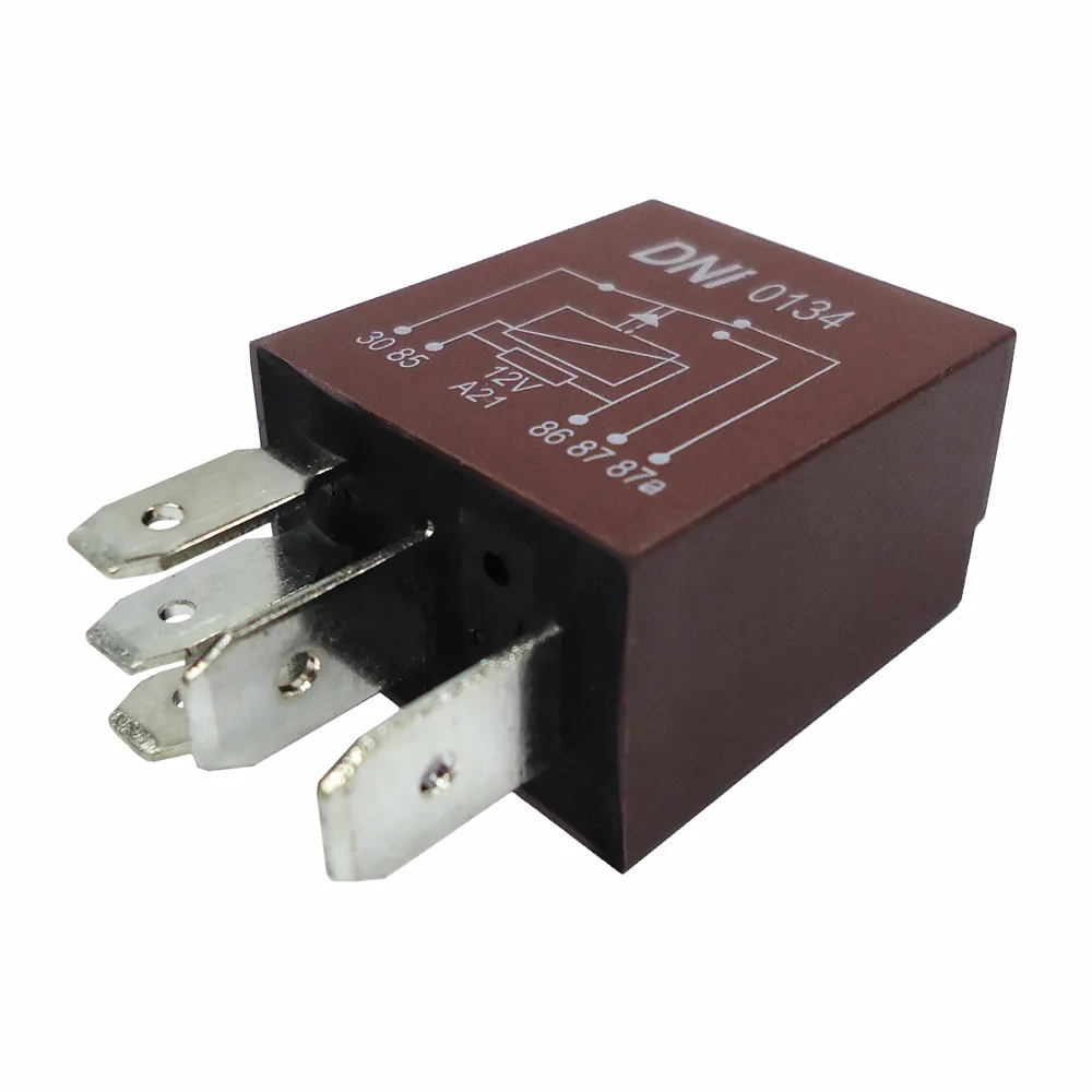 Míni Relé Auxiliar Reversor 40/30A - 12V