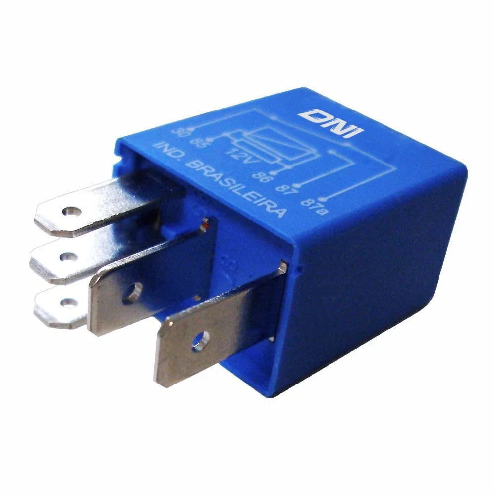 Míni Relé Auxiliar Reversor 40/30A - 12V