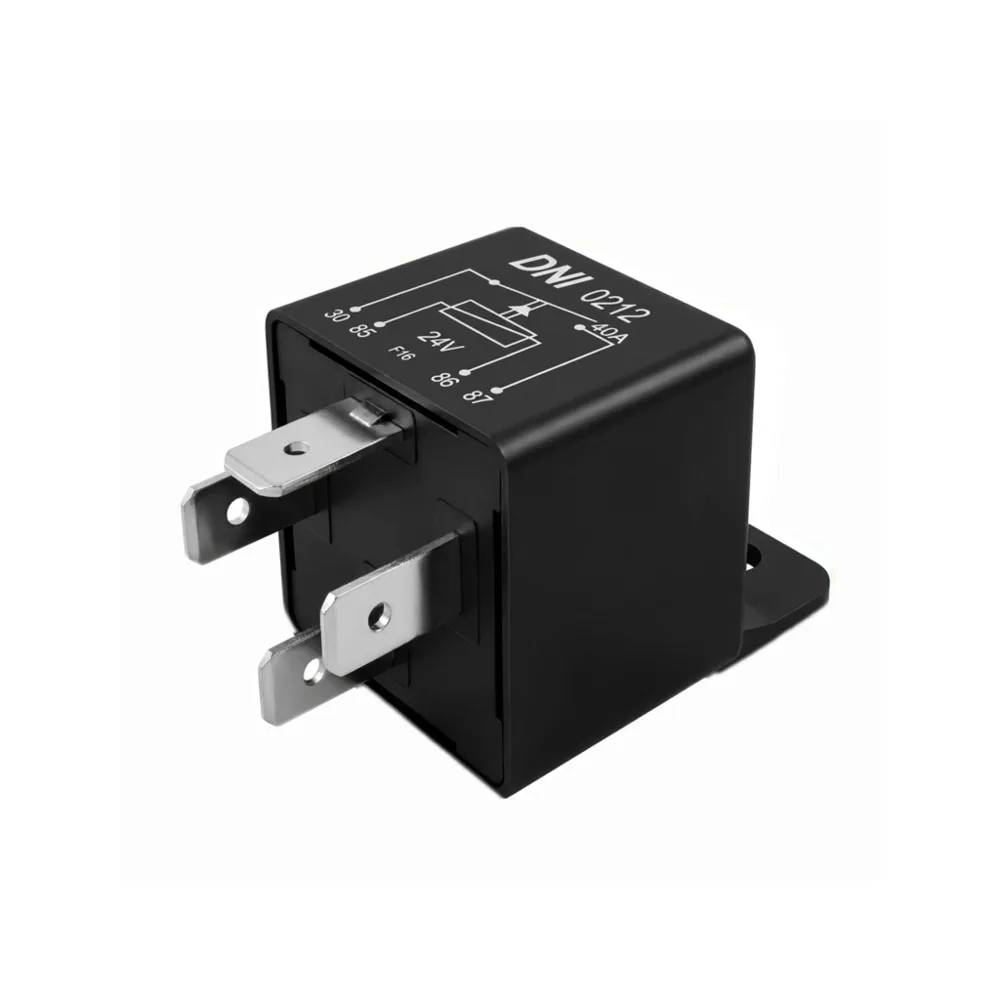 Relé Auxiliar Universal com Suporte 40A – 24V