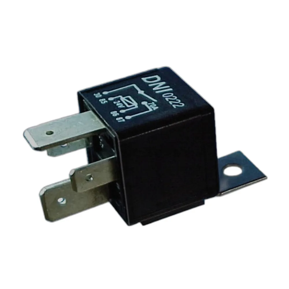 Relé Auxiliar 4T com Suporte 70A 24V