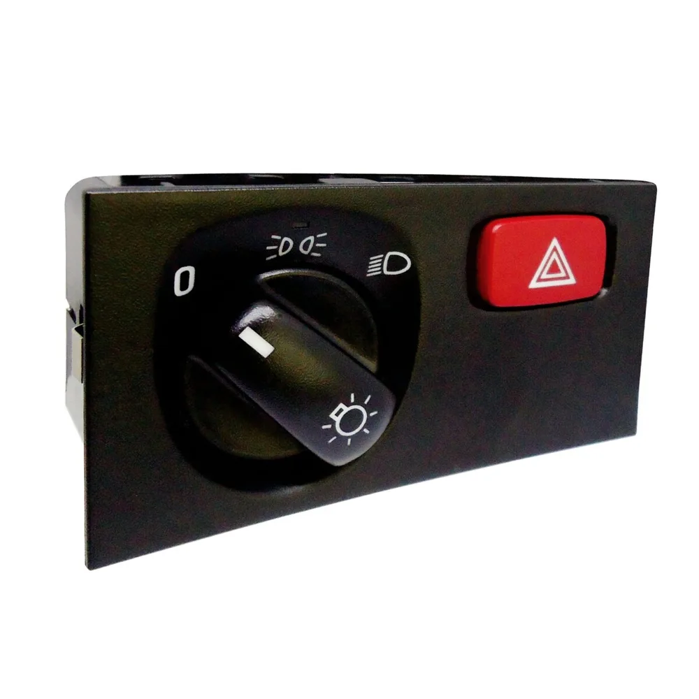 Chave de Farol e Interruptor Pisca Alerta Emergência Série 5 Scania 1900317 / 1540673 p/ Caminhões e Ônibus