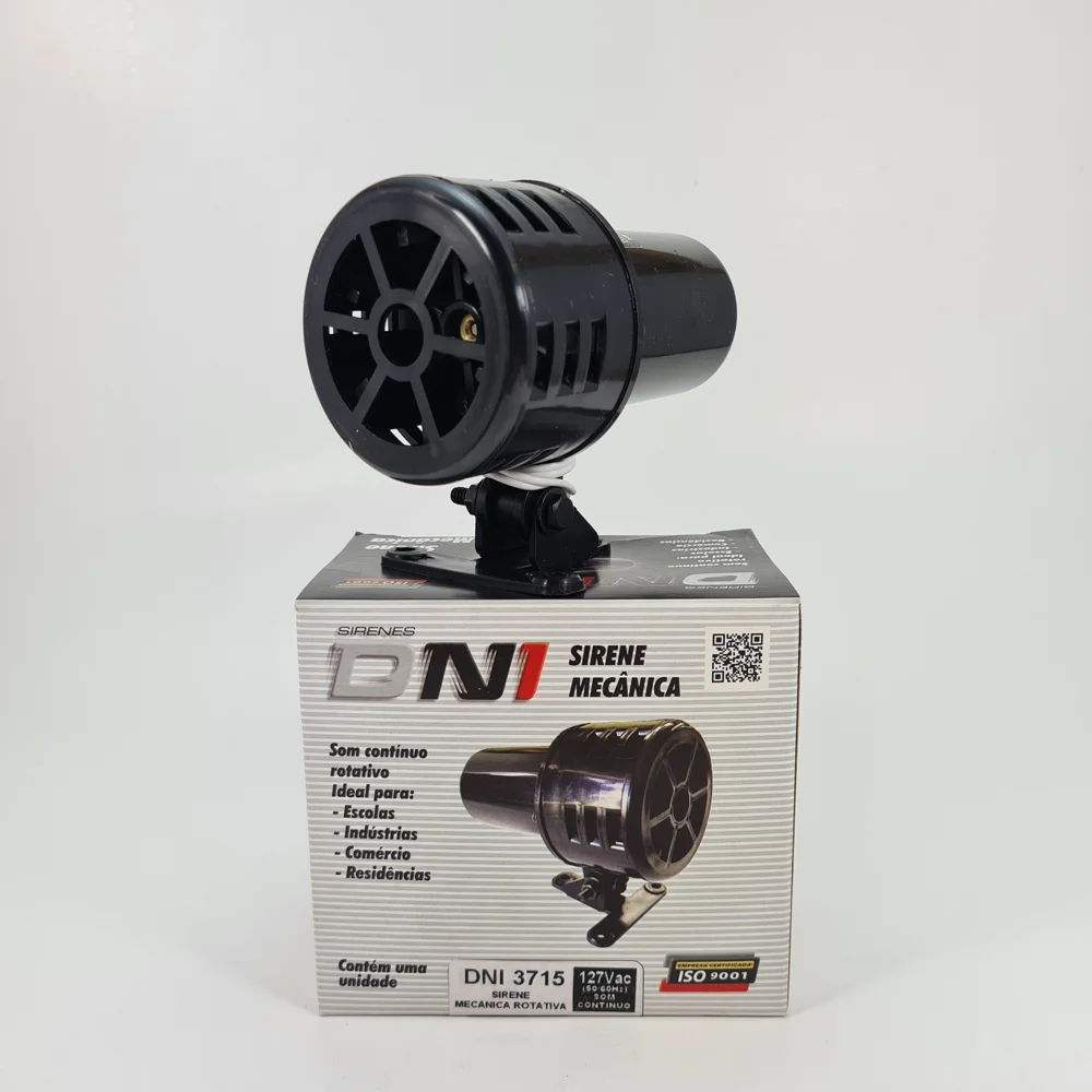 Sirene Rotativa Mecânica – 127V