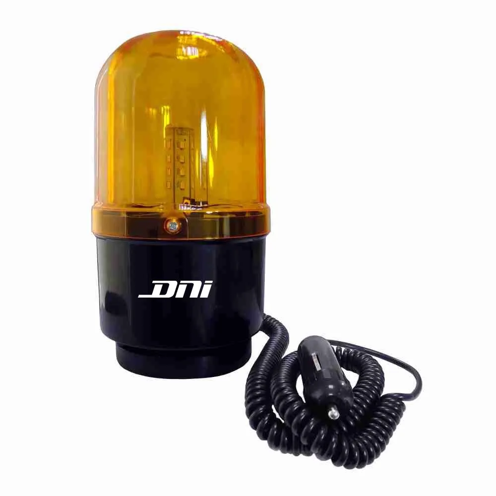 Sinalizador Giroled de Advertência Âmbar Bivolt – 12/24V