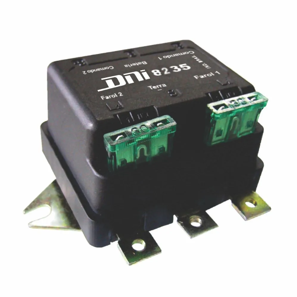 CR – Relé Duplo de Faróis Cristal Acrílico Super Reforçado 500W – 24V