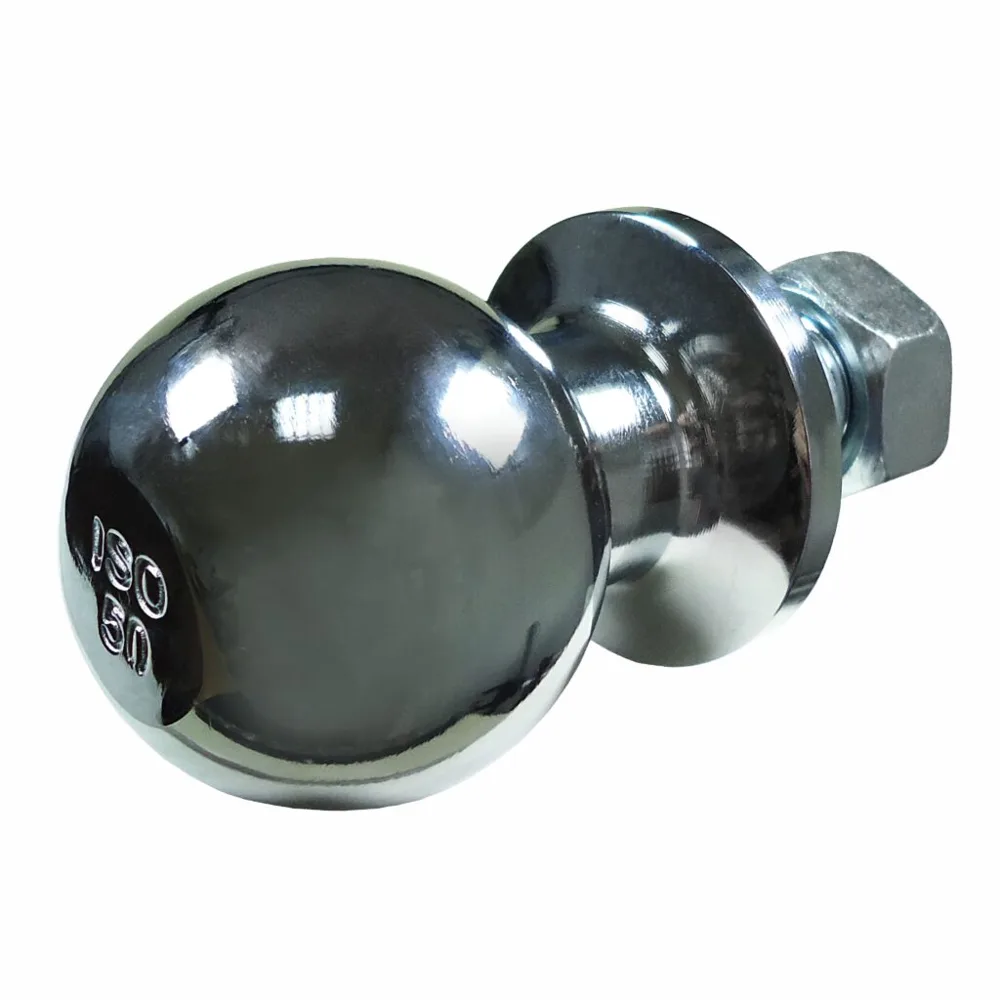 Bola para Engate de Reboque 50mm - Aço Cromado