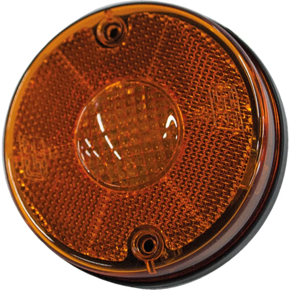 Lanterna Lateral Dianteira Âmbar com Refletor - Implementos Rodoviários Randon