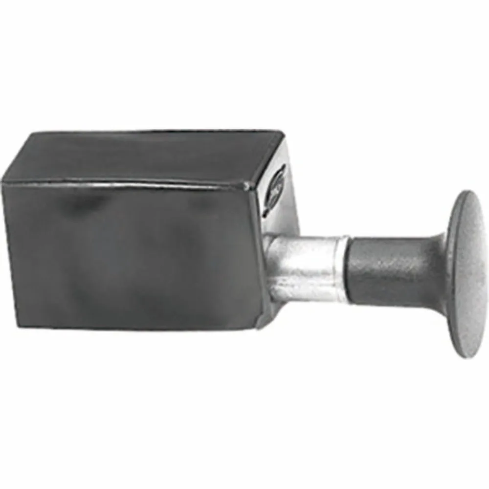 Chave de Luz com 3 Parafusos e Botão Preto