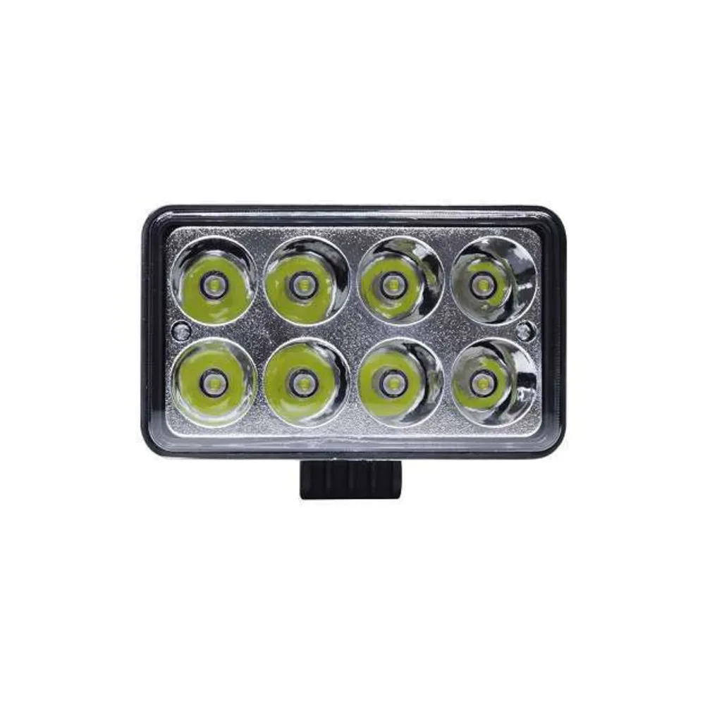 Farol Auxiliar Retangular 12/24V 24W 8 LEDs