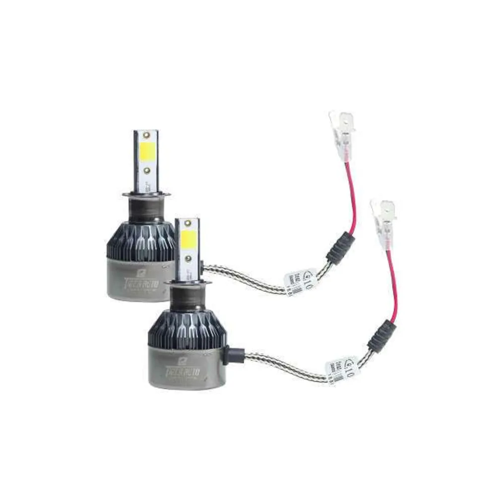 Kit LED H3 Bivolt 6000K - uso geral