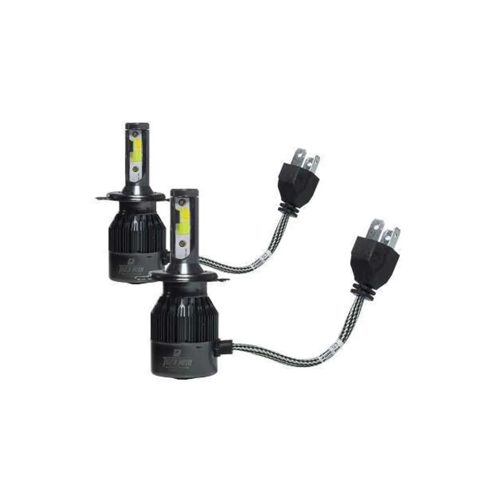 Kit LED H4 Bivolt 6000K