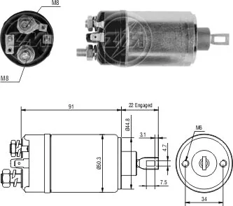 Automático de Partida - Chevette acima de 1976