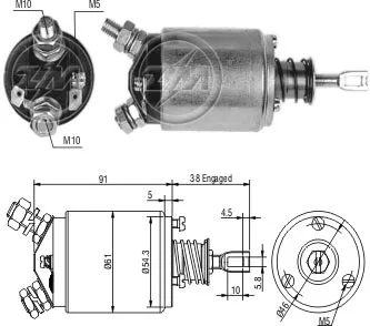 Relé de Partida - Mercedes-Benz