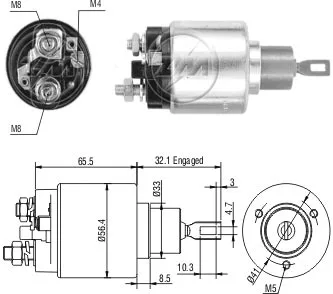 Relé de Partida - Volkswagen/Ford AP95